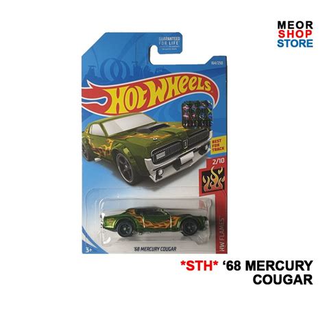 Hot Wheels Super Treasure Hunt Mercury Cougar STH Shopee Malaysia