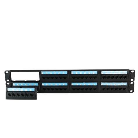 Cat E U Utp Port With Module Removable Patch Panel China Cat