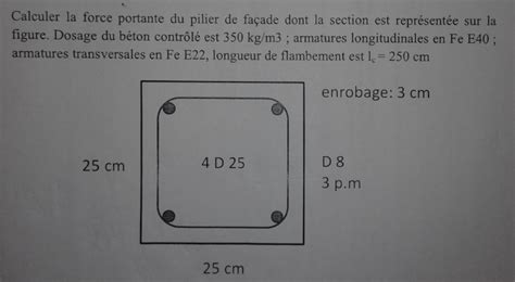 exercice 2 Béton Armé Béton armé CIVILMANIA