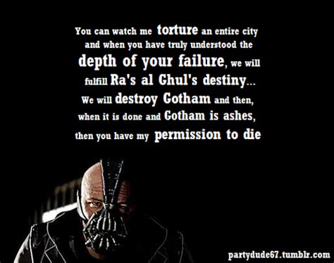 Bane Dark Knight Rises Quotes