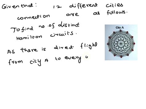 SOLVED Consider The Given Complete Graph That Illustrates All The