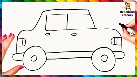 Como Desenhar Um Carro Passo A Passo Desenhar Carro Facilmente YouTube