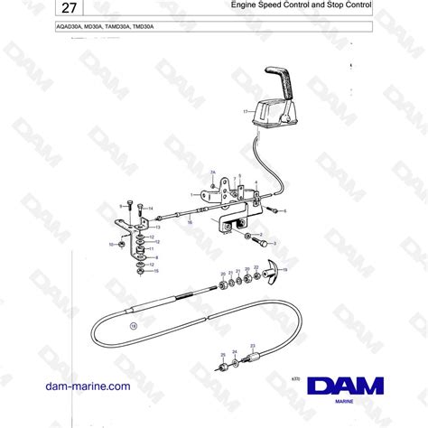 Spare Parts And Exploded Views For Volvo Penta Aqad A