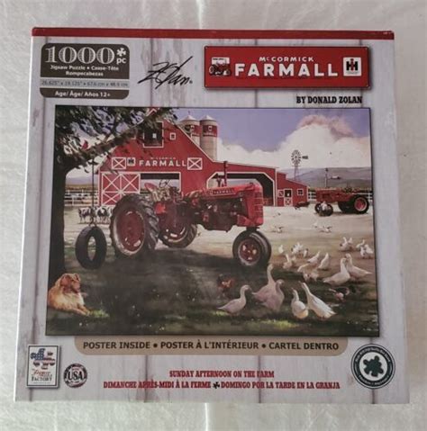 Mccormick Farmall 1000 Piece Puzzle Farmall C 4581373770