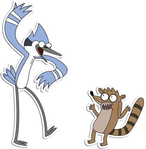 Download Mordecai Y Rigby Regular Show Mordecai And Rigby Full Size