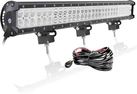 AUXTINGS 28 inç 180 W Led Işık Çubuğu Spot Sel Combo Işın Offroad LED