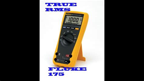 Fluke 175 True RMS Digital Multimeter Unboxing YouTube