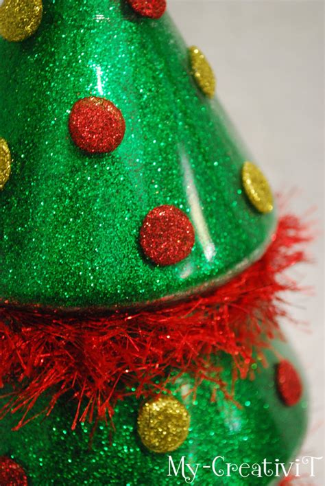 My-CreativiT: DIY - Glitter Christmas Tree