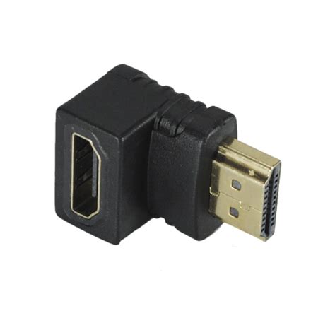 Adaptador Hdmi em L Curva 90 Graus Macho Fêmea p tv painel Submarino