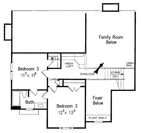 Colonial Style House Plan 4 Beds 3 Baths 2334 Sqft Plan 927 886