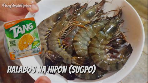 Lagyan Ng Tang Orange Powder Ang Hipon Halabos Na Hipon Sugpo