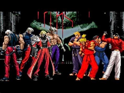 Kof Mugen Hd Boss Rugal Team Vs Mr Karate Ex Robert Dragon Ryu