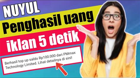 Cara Otomatis Nuyul Iklan 5 Detik Game Penghasil Uangapk Penghasil