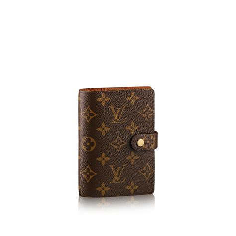 Large Ring Agenda Cover Monogram Canvas Personalisation LOUIS VUITTON