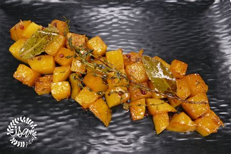 Poêlé de butternut au miel et thym Isa popote et papote