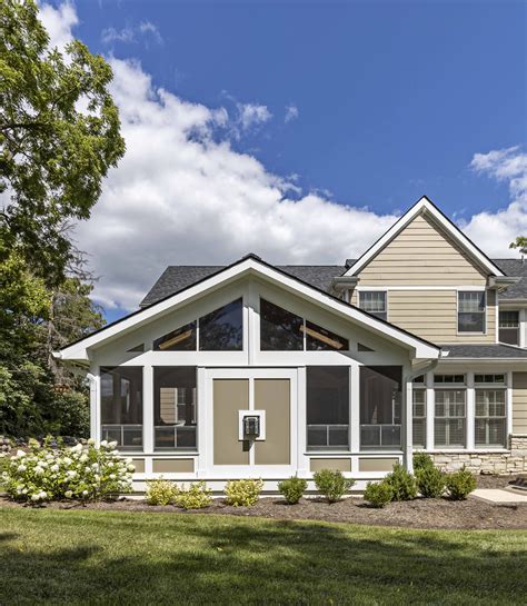 Traditional Coastal Screen Porch Addition