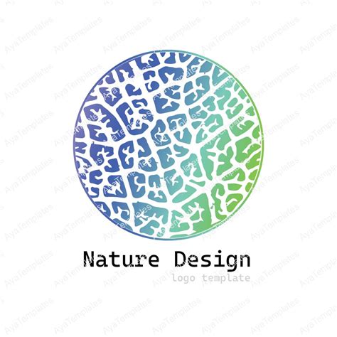 Nature Design logo template – AYA Templates