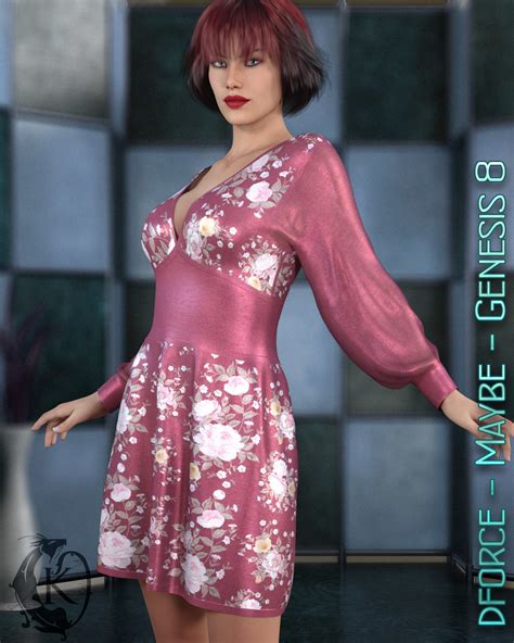 Dforce Maybe Genesis 8 3d Figure Assets Kaleya