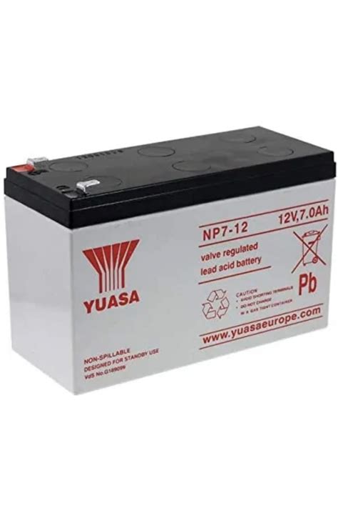 Battery Yuasa Np Ah V Vds Vobler Ee