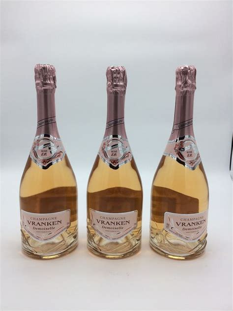 Vranken Demoiselle Rosé Champagne Brut 3 Bottles Catawiki