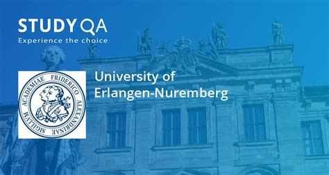 StudyQA — University of Erlangen-Nuremberg — Erlangen-Nuremberg ...