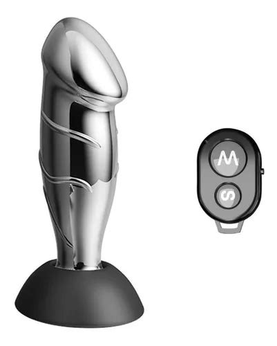 Tapón anal de acero con controles de vibración recargables MercadoLibre