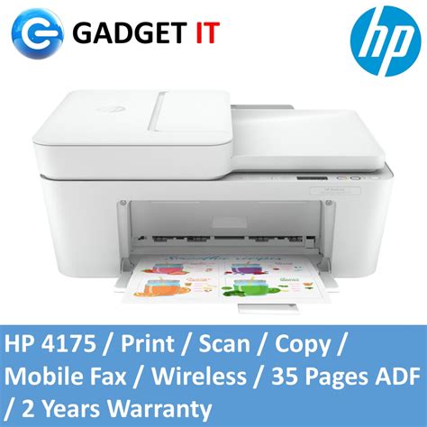 HP DESKJET INK ADVANTAGE 4175 4275 ALL IN ONE COLOUR PRINTER Print