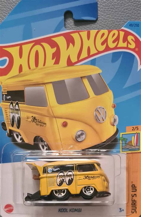 Embalagem Danificada Hot Wheels Surfs Up Kool Kombi Mooneyes Universo Hot Wheels