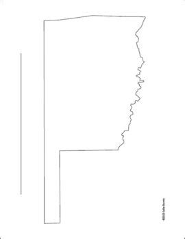 Oklahoma Blank Printable Map Of Oklahoma Sallie Borrink