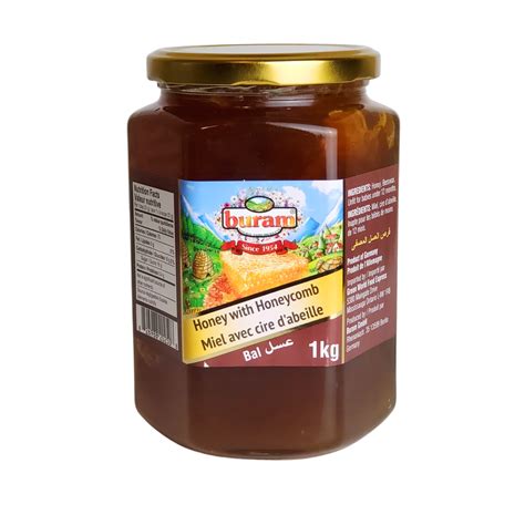 Buram Honey with Honeycomb 1 KG – Grab Specialty Foods