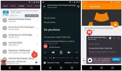 Best Android Music Players