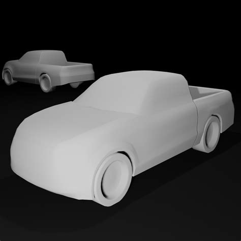 Car base 3D model - TurboSquid 1623403