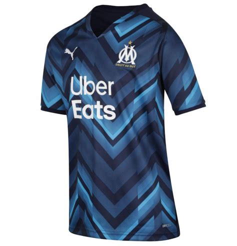 2021 22 Olympique Marseille Away Kit Soccer Jersey ROUGES2220508