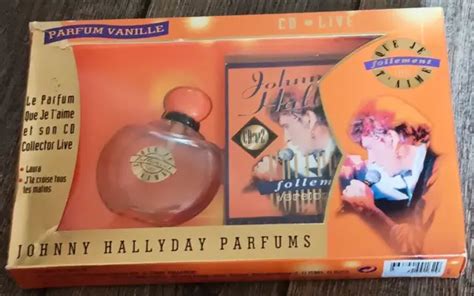 Johnny Hallyday Coffret Flacon De Parfum Que Je T Aime Cd Hors