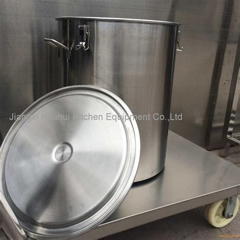 Open Top Stainless Steel Drum With Lid 30 Gallon China Price Supplier 21food