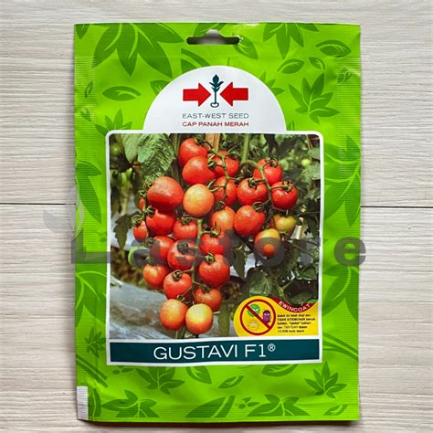 Jual Benih Tomat Gustavi F Isi Butir Cap Panah Merah Shopee