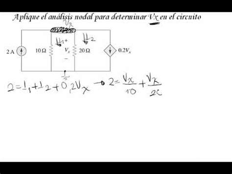 Análisis nodal CIRCUITOS DC YouTube