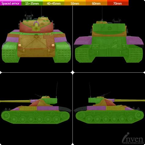 월드 오브 탱크 인벤 전차정보 Bat Châtillon 25 t