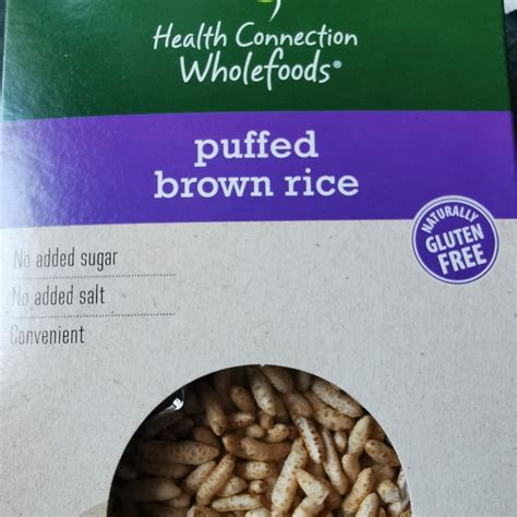 Health Connection Wholefoods Puffed Brown Rice Review Abillion