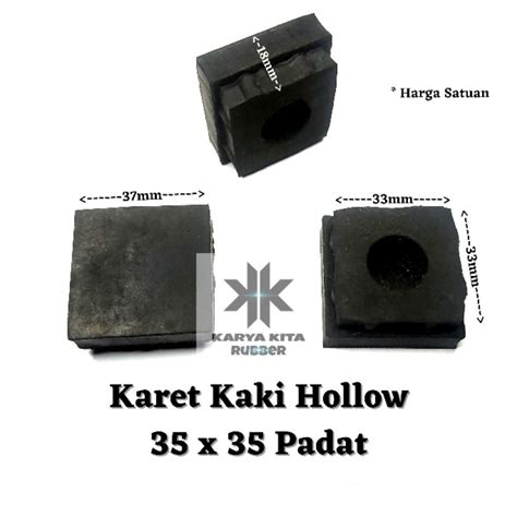 Jual Karet Tutup Kaki Meja Kursi Rak Besi Hollow X Padat Hollo