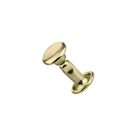 Ivan Double Cap Rivets Solid Brass Mollies