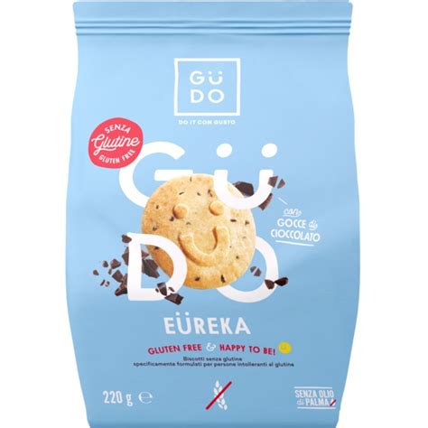 Biscuiti Cu Fulgi De Ciocolata Fara Gluten Eureka 220g Gudo Dr Max