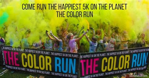 The Happiest 5k On The Planet The Color Run Happiest5k Lizzie Lau Travels