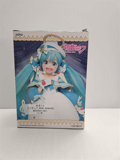 Taito Vocaloid Hatsune Miku Figure 2nd Season Winter Ver From Japan Ebay