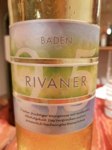 Badischer Winzerkeller Rivaner Vivino Australia