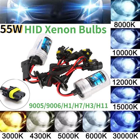 P S W Farol De Carro Hid Xenon Luzes Dc V H H H H