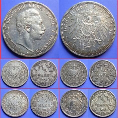 Germany Empire Preussen Wilhelm II 1888 1918 5 Mark Catawiki