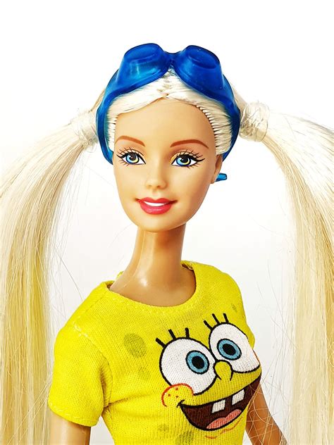 Face Id Spongebob Squarepants Mattel Barbie Dolls Princess Zelda