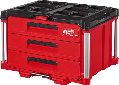 Giveaway: Milwaukee Packout 3-Drawer Tool Box + Wall Shelving Rack ...