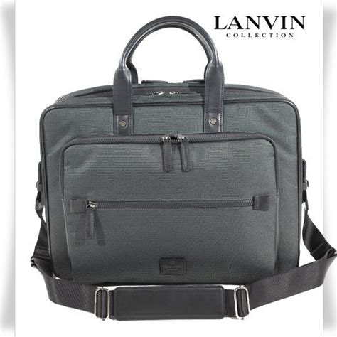 【未使用】新品1円～★lanvin Collection ランバン コレクション メンズ 2way ビジネスバッグ ブリーフケース B4 正規